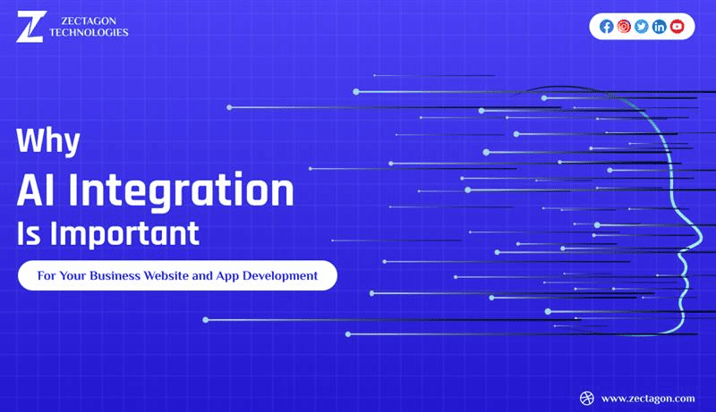 Why AI Integration is Important for Your Business Web and Mobile App Development 