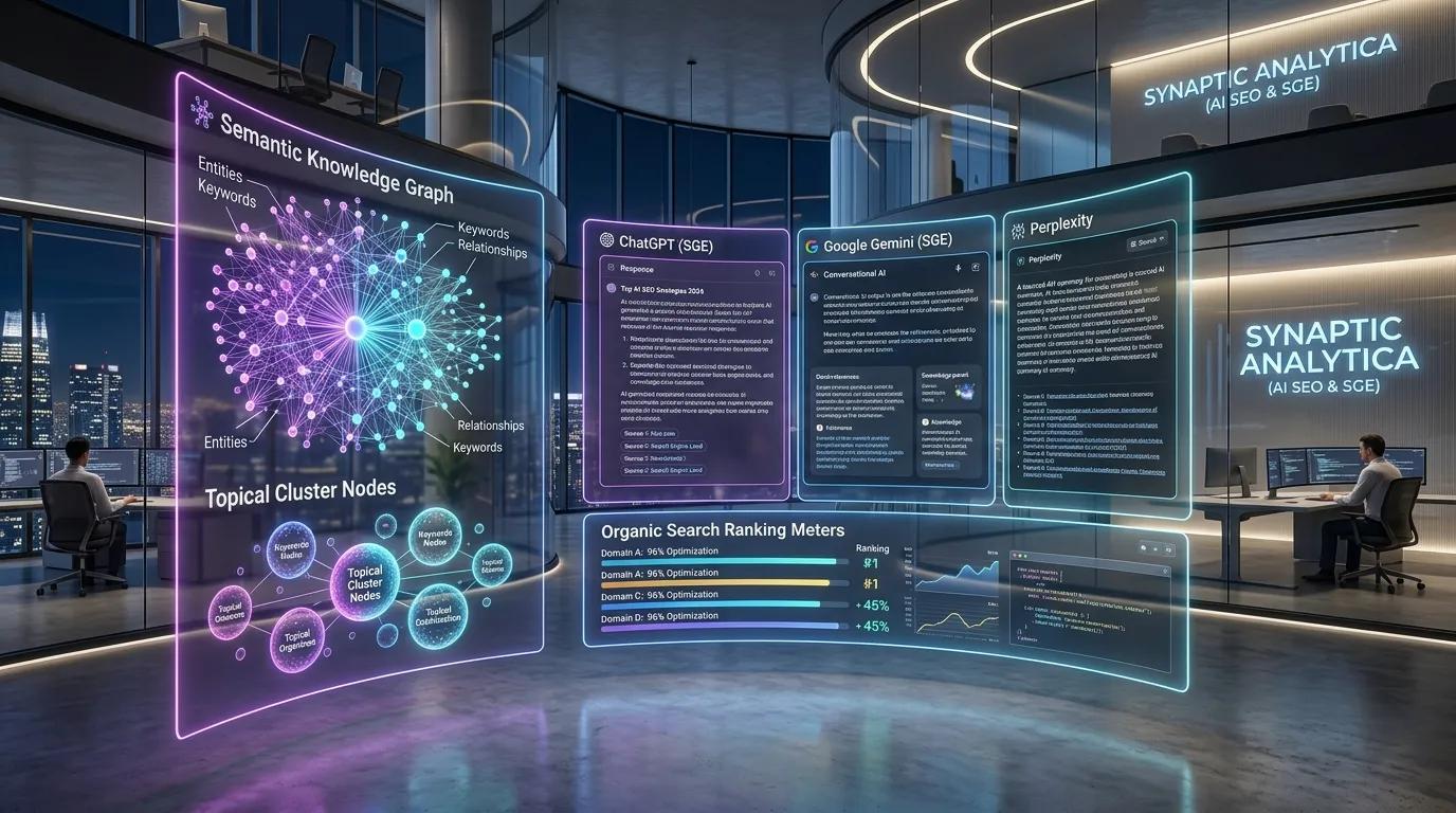 AI SEO Semantic Knowledge Graph and SGE Search Engine Citations